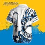 Los Angeles Chargers NFL Printed Hawaiian Shirt Custom Gift