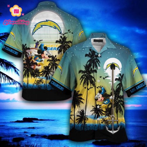 Los Angeles Chargers Nfl Summer Hawaii Shirt For This Season Gift For Sport Lovers