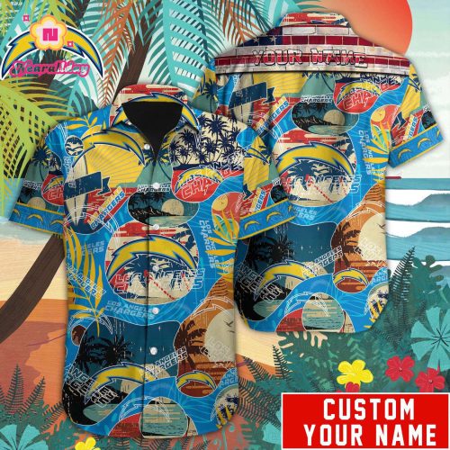 Los Angeles Chargers NFLCustom Hawaiian shirt Gift