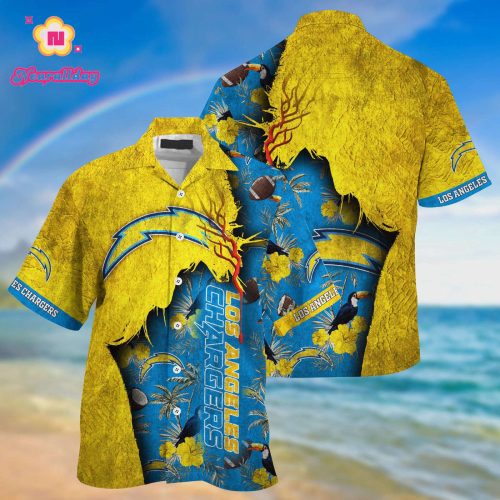 Los Angeles Chargers NFLGod Hawaii Shirt New Gift For Summer Gift