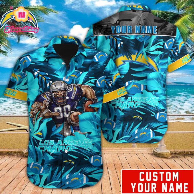 Los Angeles Chargers NFLHawaiian shirt Custom Gift