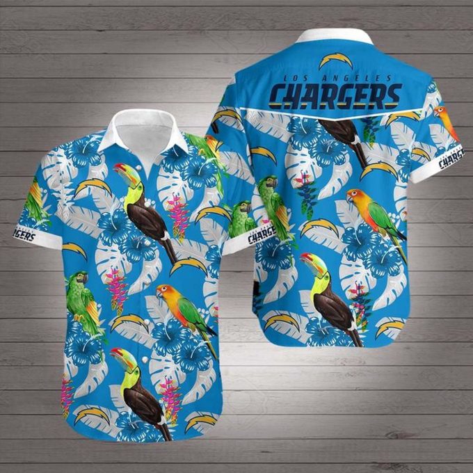 Los angeles chargers team Hawaiian Beach Shirt