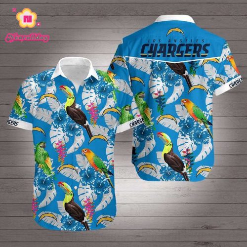Los angeles chargers team Hawaiian Beach Shirt