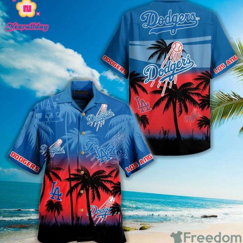 Los Angeles Dodgers Hawaiian Shirt for Fans - Official MLB Merchandise