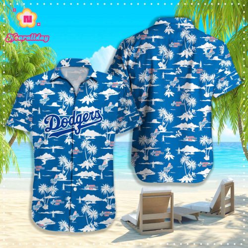 Los Angeles Dodgers MLB Hawaiian Shirt – Officially Licensed MLB Gear