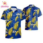 Los Angeles Rams Flower Short Sleeve Hawaiian Shirt 2023 summer shirt