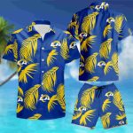 Los Angeles Rams Flower Short Sleeve Hawaiian Shirt 2023 summer shirt
