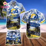 Los Angeles Rams Hawaiian Shirt And Beach Short – Gift for Men Women