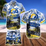 Los Angeles Rams Hawaiian Shirt And Beach Short – Gift for Men Women
