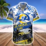 Los Angeles Rams Hawaiian Shirt And Beach Short – Gift for Men Women