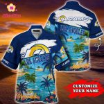 Los Angeles Rams NFL Customized Summer Hawaiian Shirt