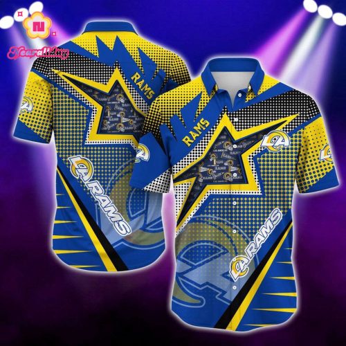 Los Angeles Rams NFL Hawaiian Shirt