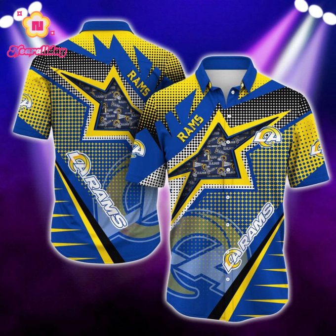Los Angeles Rams NFL Hawaiian Shirt