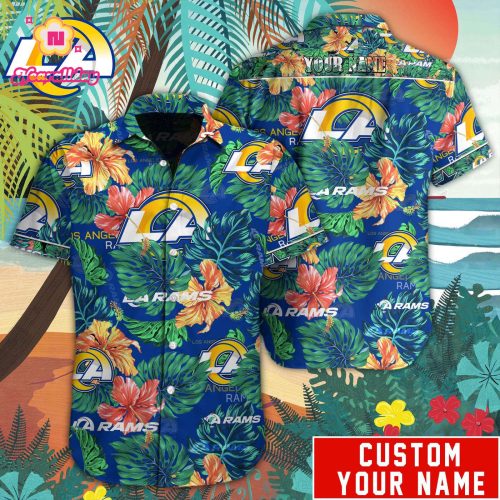 Los Angeles Rams NFLCustom Hawaiian shirt Gift