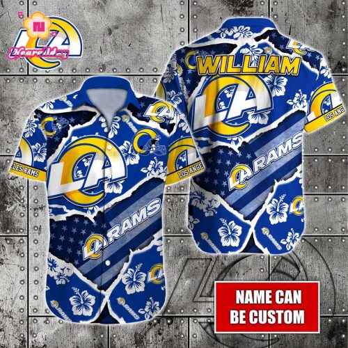 Los Angeles Rams NFLHawaiian shirt Custom Gift