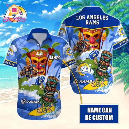 Los Angeles Rams NFLHawaiian shirt Custom Gift