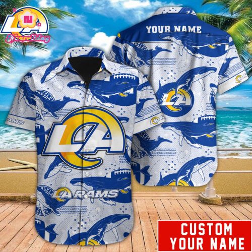 Los Angeles Rams NFLHawaiian shirt Custom Gift