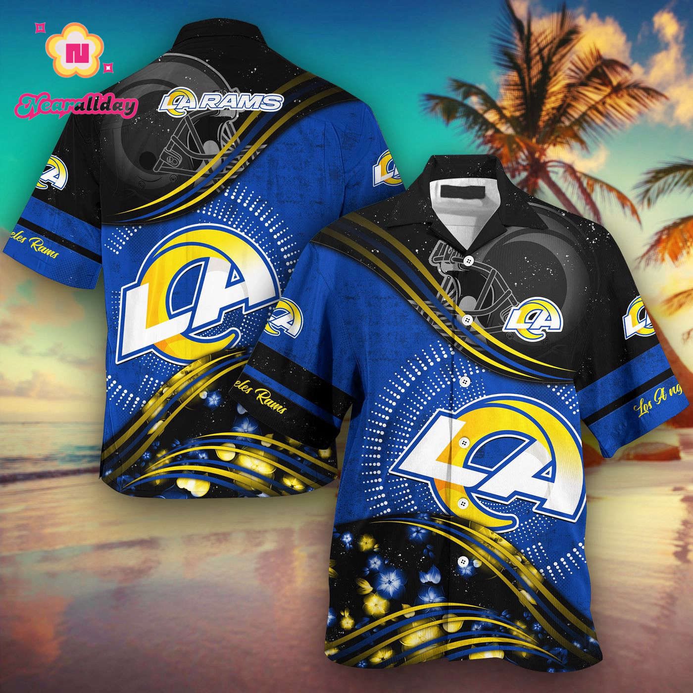 Los Angeles Rams Summer Hawaii Shirt New Collection For This Season Gift Los Angeles Rams Summer Hawaii Shirt New Collection For This Season Gift