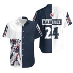 Manny Ramirez #24 Boston Red Sox Hawaiian Shirt – Official MLB Merchandise