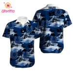Men’s Indianapolis Colts Hawaiian Shirt Tropical