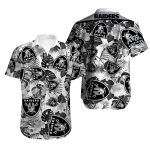 Men’s Las Vegas Raiders Hawaiian Shirt Tropical