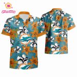 Miami Dolphins Flower Summer Hawaiian Shirt summer shirt