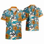 Miami Dolphins Flower Summer Hawaiian Shirt summer shirt