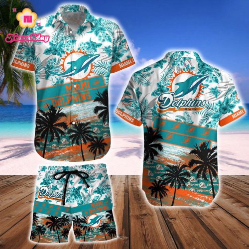 Miami Dolphins Hawaiian Shirt And Beach Short – Gift for Men Women