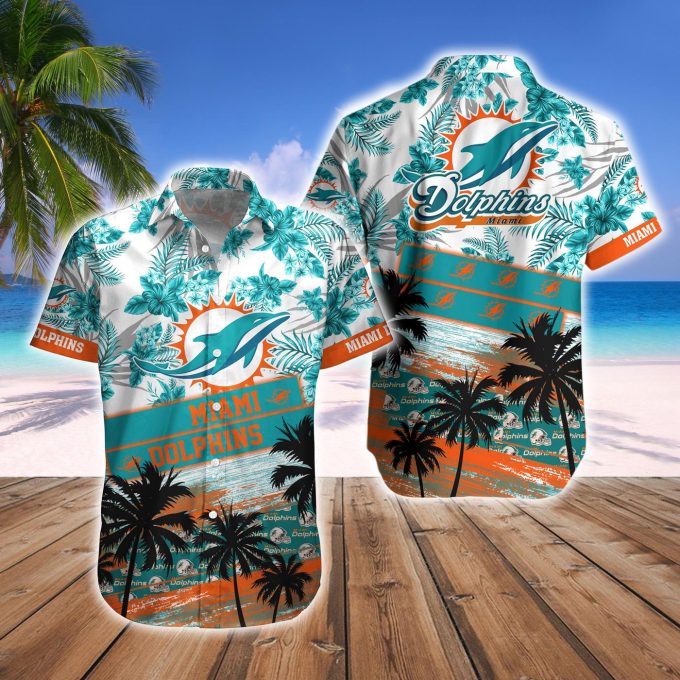 Miami Dolphins Hawaiian Shirt And Beach Short – Gift for Men Women