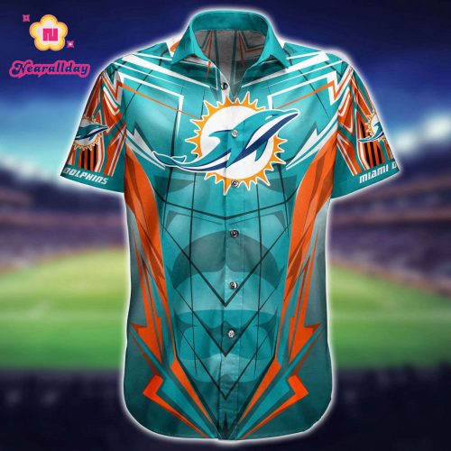 Miami Dolphins Hawaiian Shirt NFL Peronalized