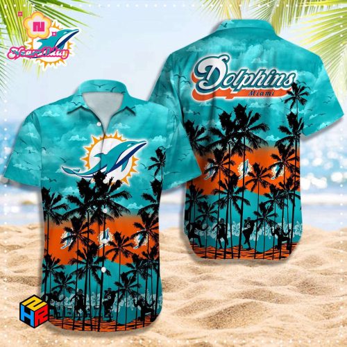 Miami Dolphins Nfl Hawaii Shirt