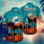 Miami Dolphins Nfl Hawaii Shirt Short Style Hot Trending Summer Hawaiian Nfl