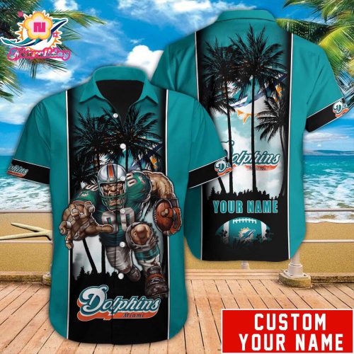 Miami Dolphins NFL Printed Hawaiian Shirt Custom Gift