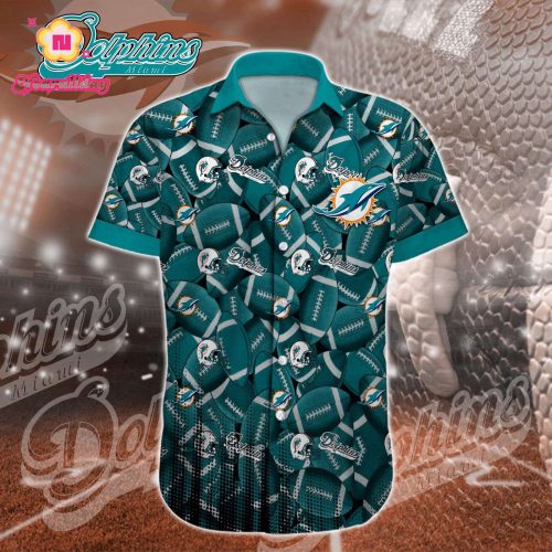 Miami Dolphins NFL Printed Hawaiian Shirt Custom Gift