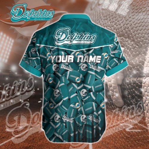 Miami Dolphins NFL Printed Hawaiian Shirt Custom Gift