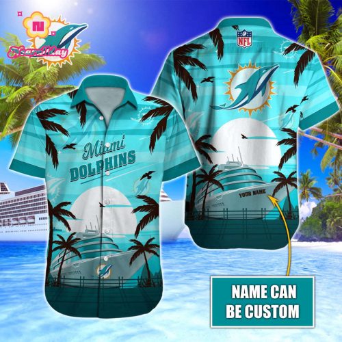 Miami Dolphins NFL Printed Hawaiian Shirt Custom Gift