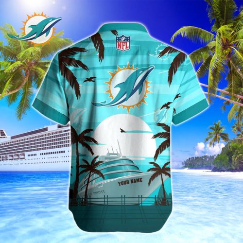 Miami Dolphins NFL Printed Hawaiian Shirt Custom Gift