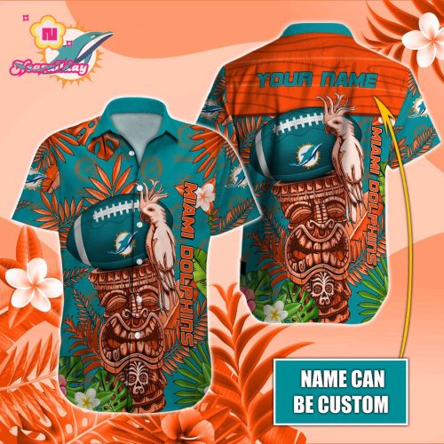 Miami Dolphins NFL Printed Hawaiian Shirt Custom Gift