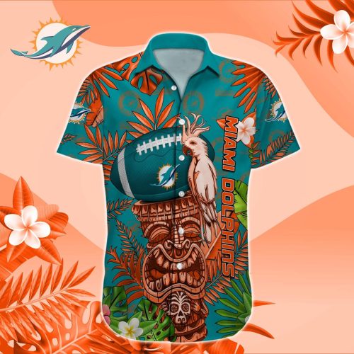 Miami Dolphins NFL Printed Hawaiian Shirt Custom Gift