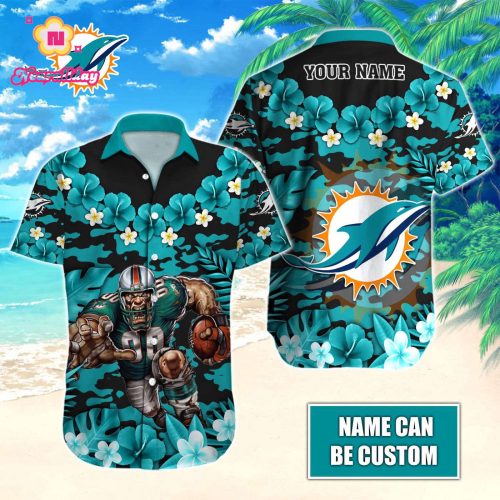 Miami Dolphins NFLHawaiian shirt Custom Gift