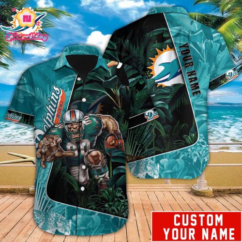 Miami Dolphins NFLHawaiian shirt Custom Gift