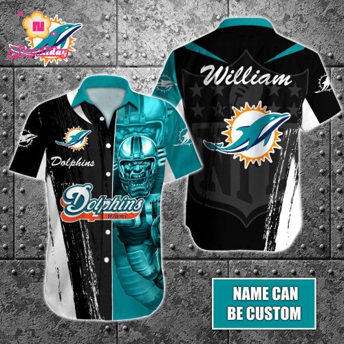 Miami Dolphins NFLHawaiian shirt Custom Gift