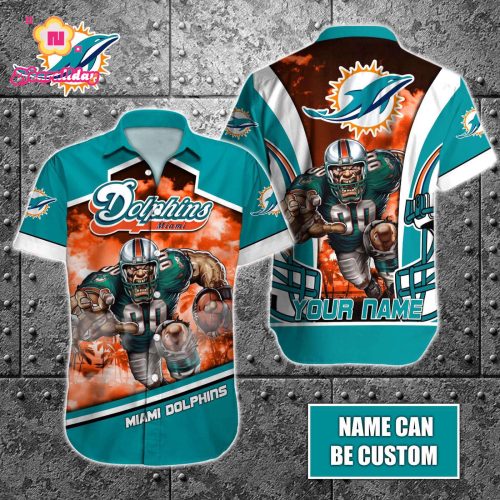 Miami Dolphins NFLHawaiian shirt Custom Gift