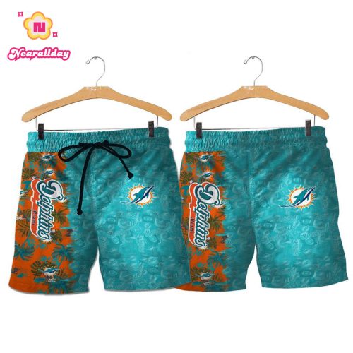 Miami Dolphins Summer Hawaiian Shirt
