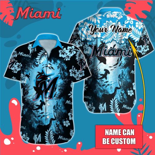 Miami Marlins MLB Hawaiian Shirt – Custom T-38230: Official Team Gear