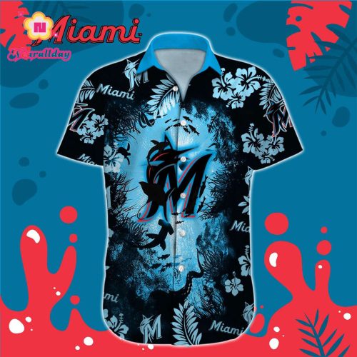 Miami Marlins MLB Hawaiian Shirt - Custom T-38230: Official Team Gear