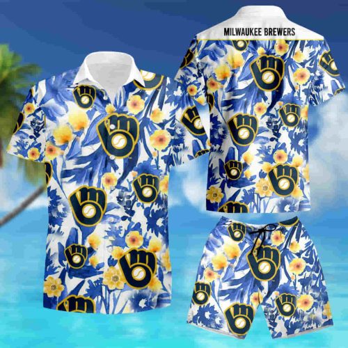 Limited Edition Milwaukee Brewers Hawaiian Shirt: Perfect Summer Style