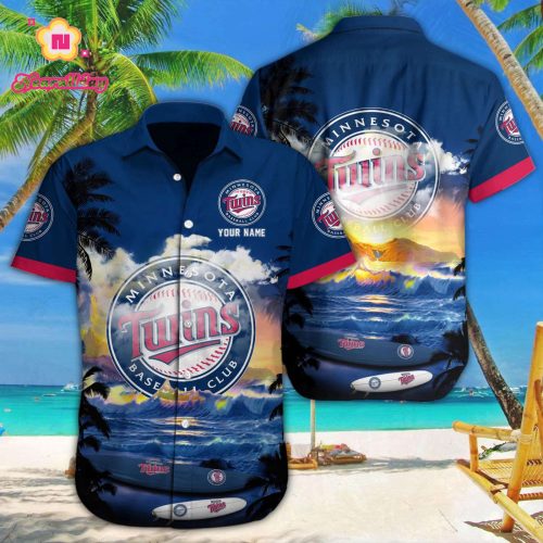 Minnesota Twins MLB Custom Hawaii Shirt - Official MLB Merchandise