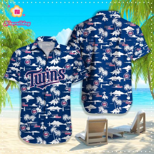 Minnesota Twins MLB Hawaiian Shirt – Officially Licensed Team Apparel