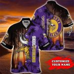 Minnesota Vikings Hawaiian Shirt Customize Your Name